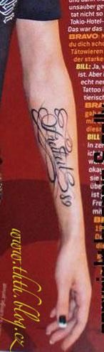 Bill...ink un tatuaj - LoryBillKaulitz - ~Bill Kaulitz~